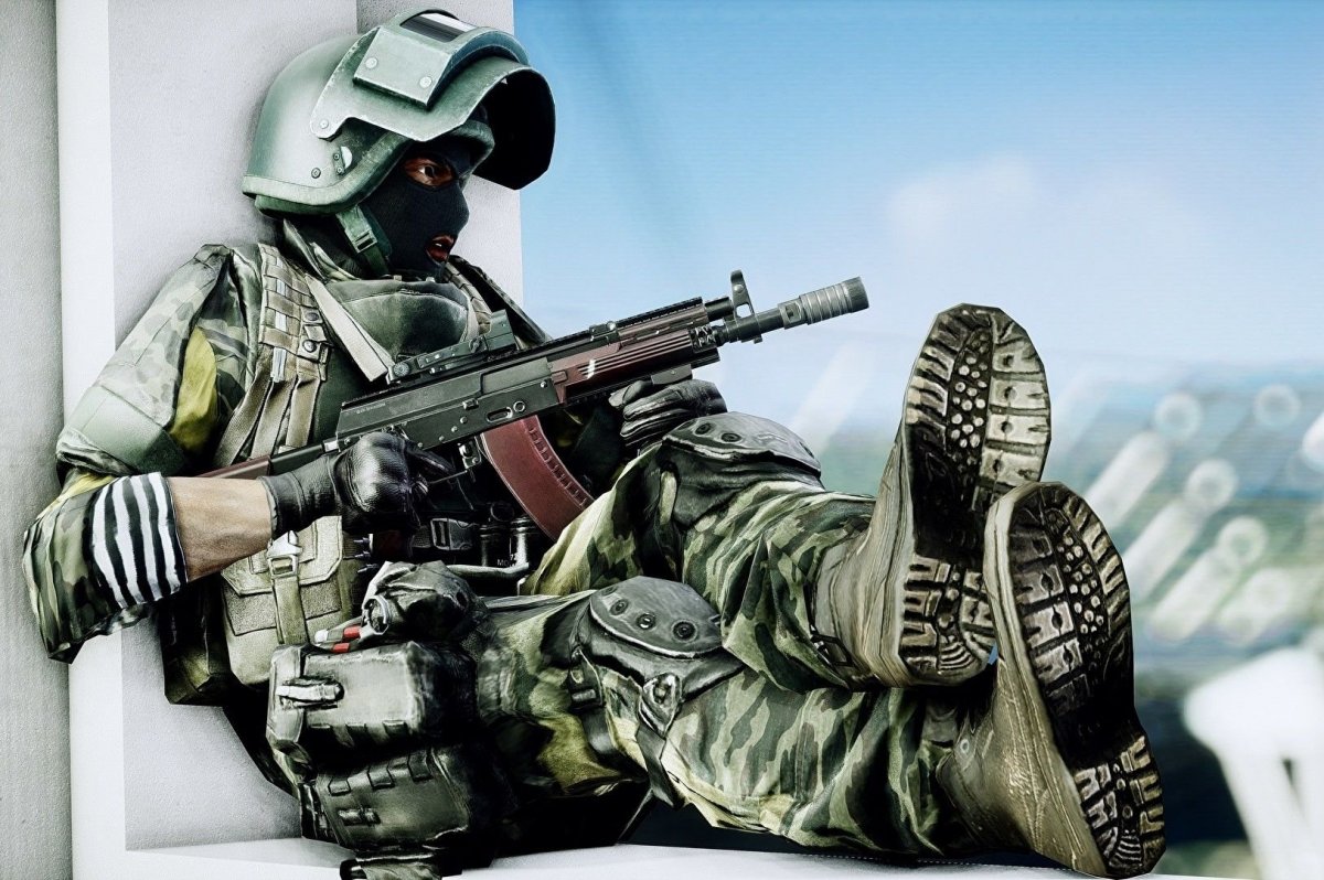 Современная Российская пехота вежливые люди 1/35 звезда