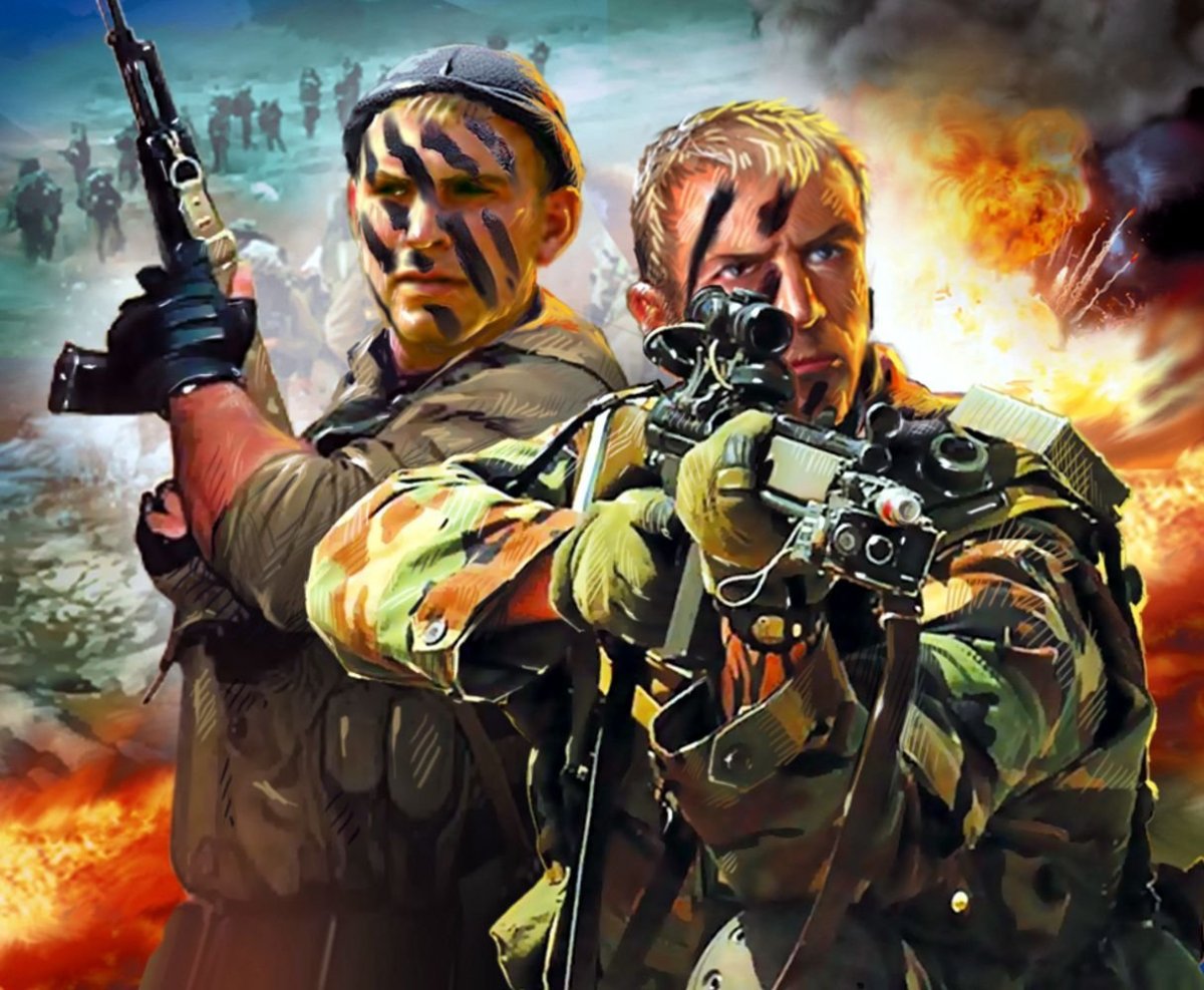 Крутой спецназовец