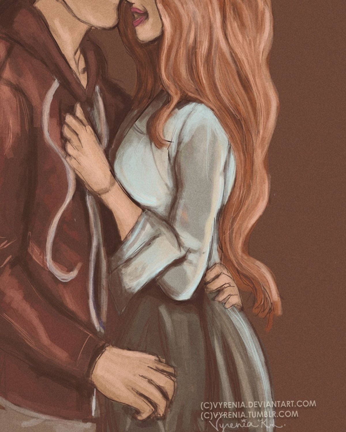 Теодор Нотт Гермиона Грейнджер Драко Малфой арт