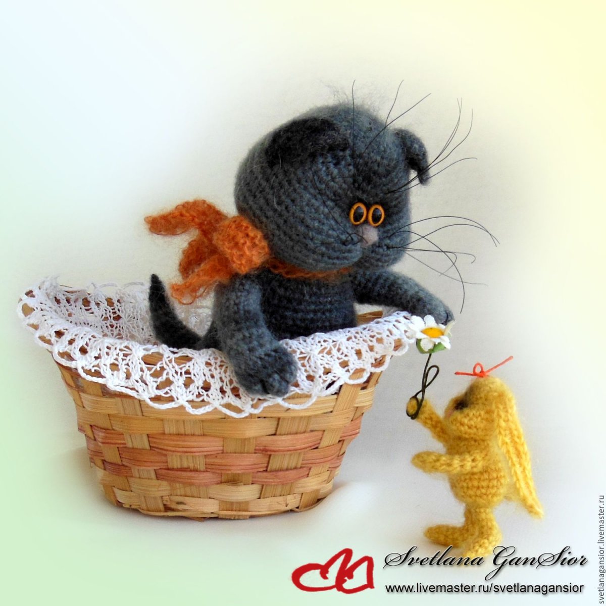 Валяние вислоухого кота