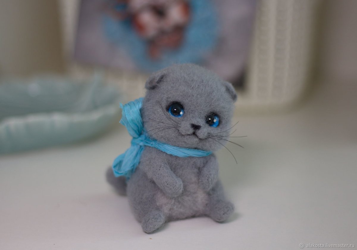 Вязаные коты Светланы Гансиор