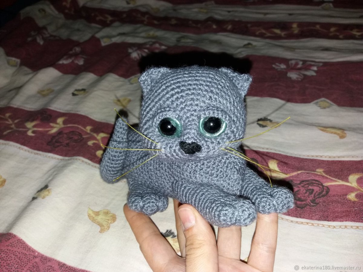 Котенок Кузя амигуруми