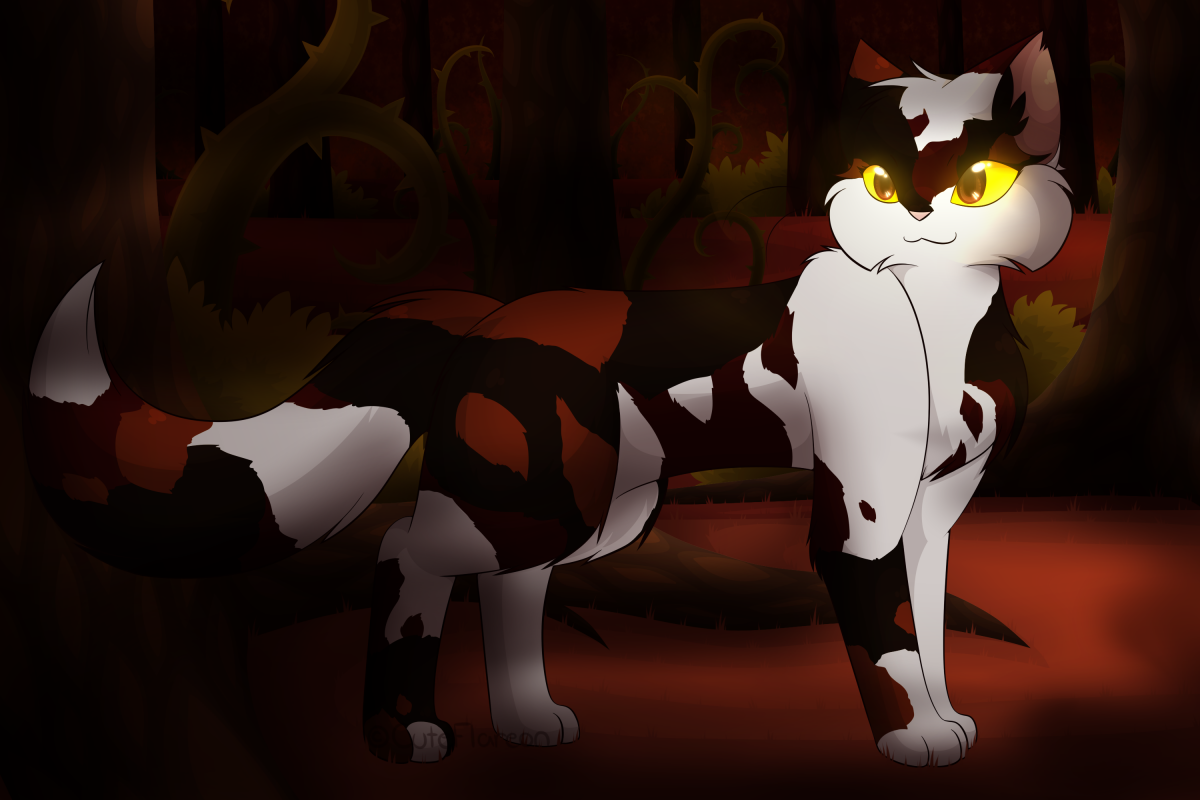 Коты Воители Остролап Кленовница