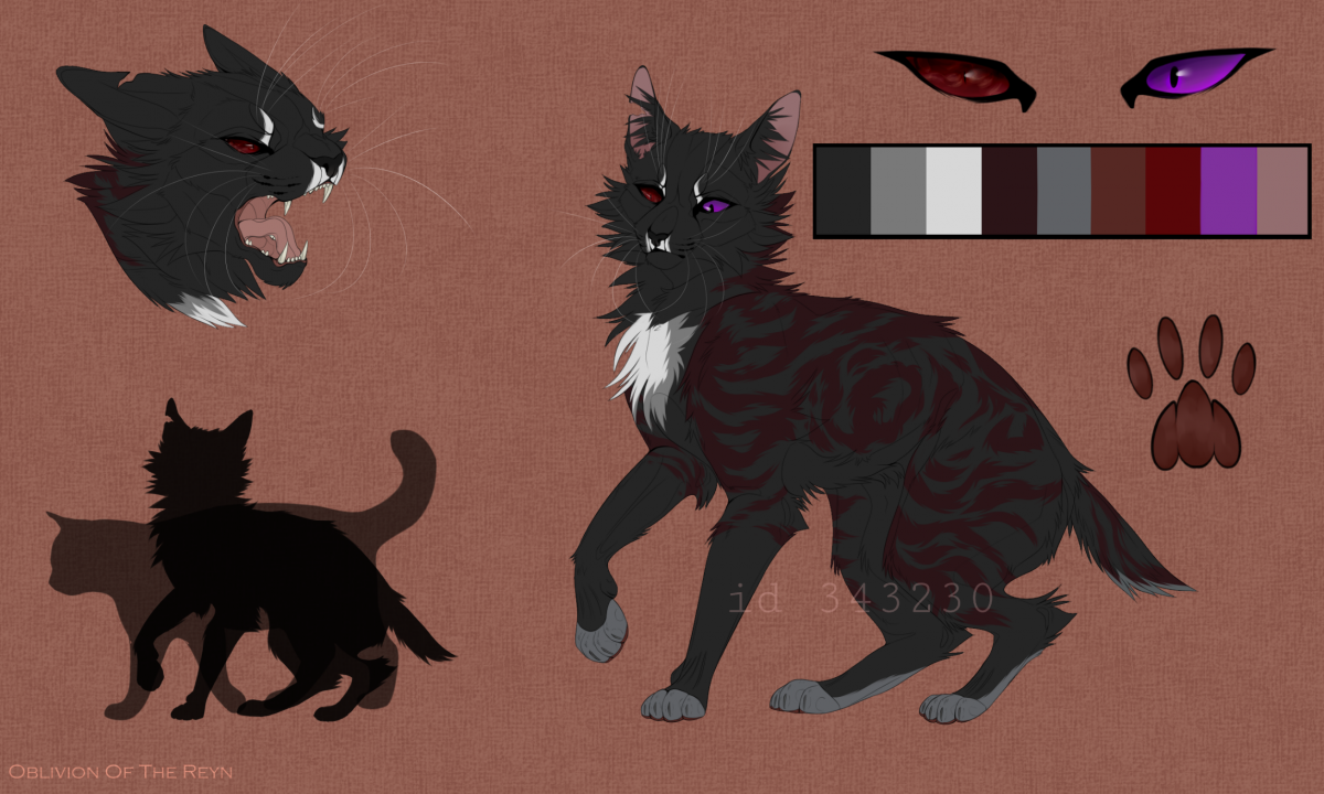 Злая кошка референс