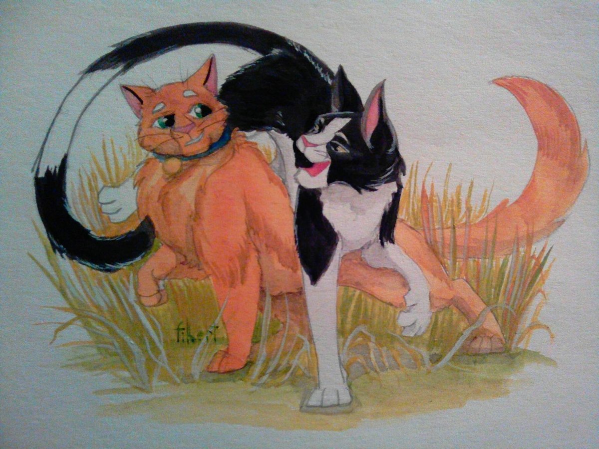 Коты Воители ЛУЧЕХВОСТ