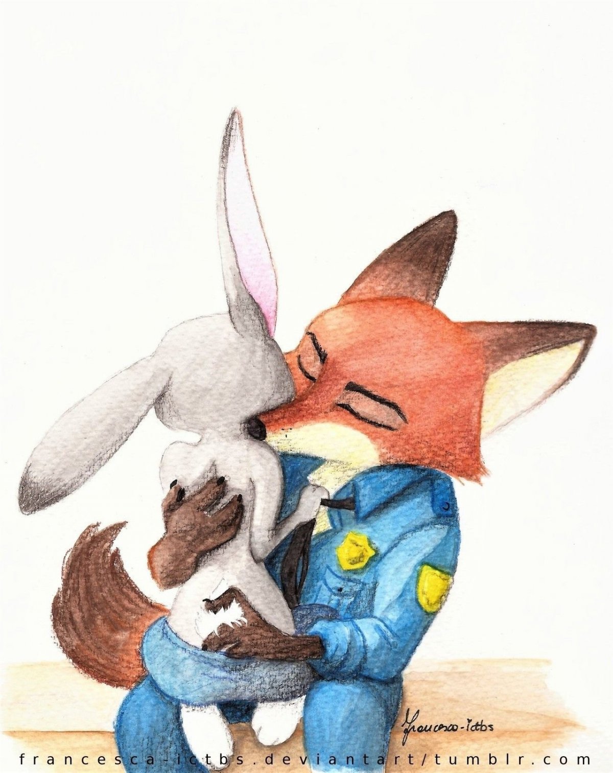 Джуди Хоппс и ник Уайльд 18