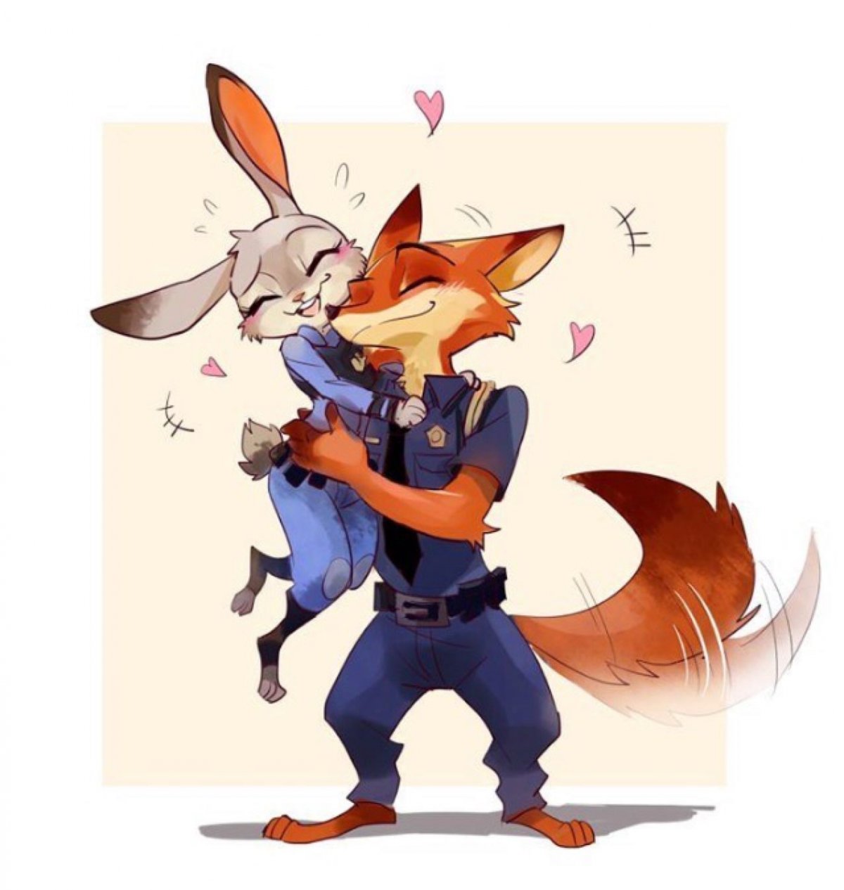 Зверополис Зайка Джуди и Лис