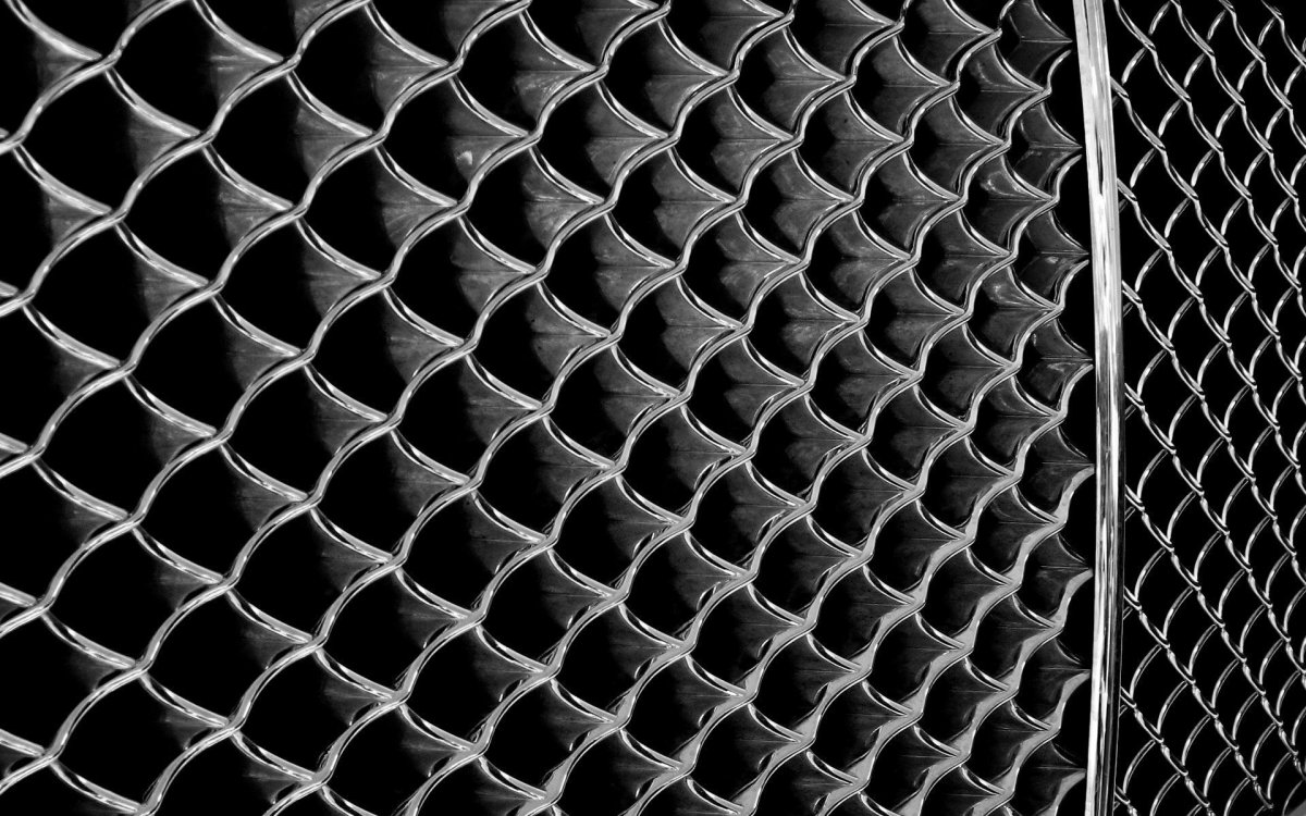 Сетка металлическая коричневая