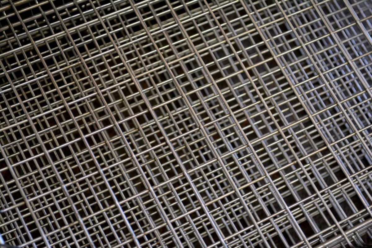 Просечно-вытяжная сетка текстура