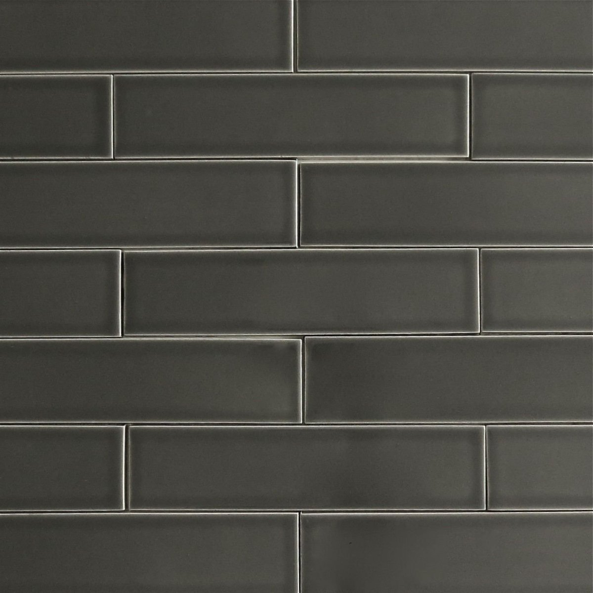 Мозаика Brick White Glossy