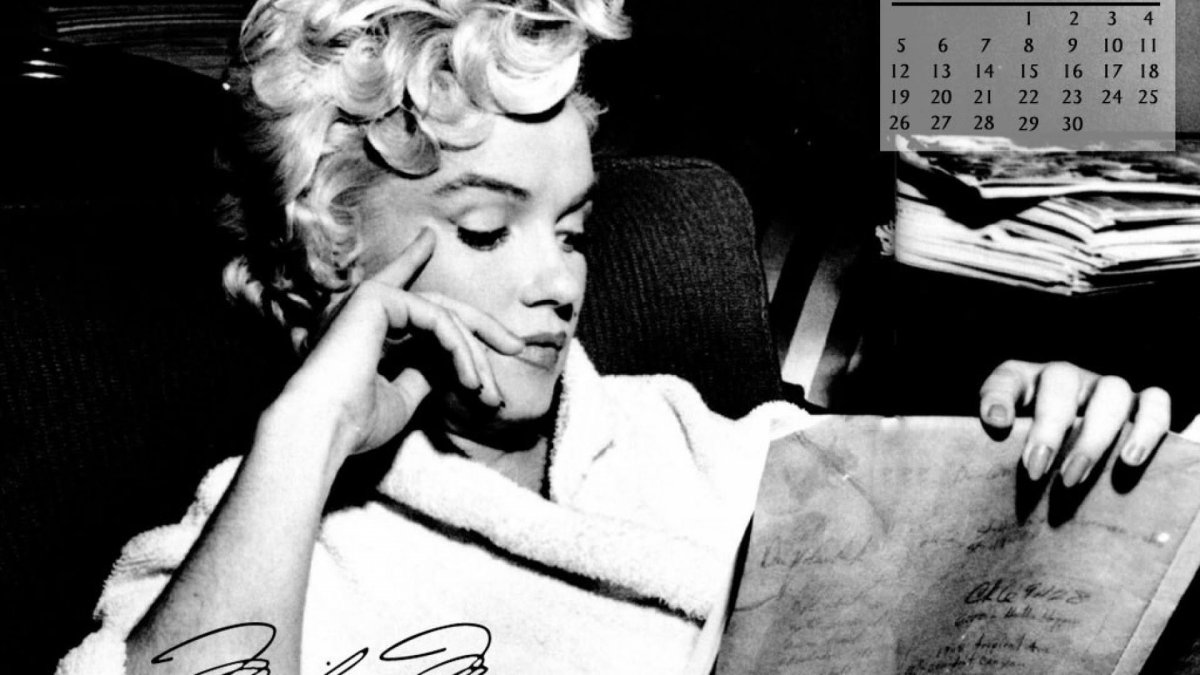 Мерлин Монро обои на рабочий стол