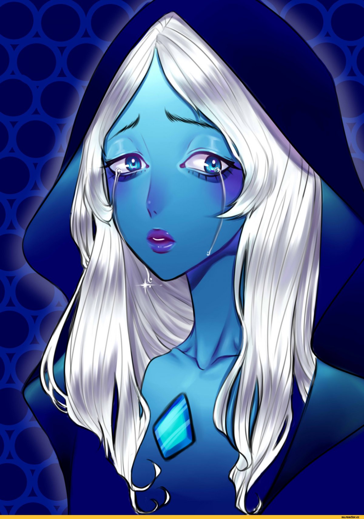 Вселенная Стивена синий Алмаз арт