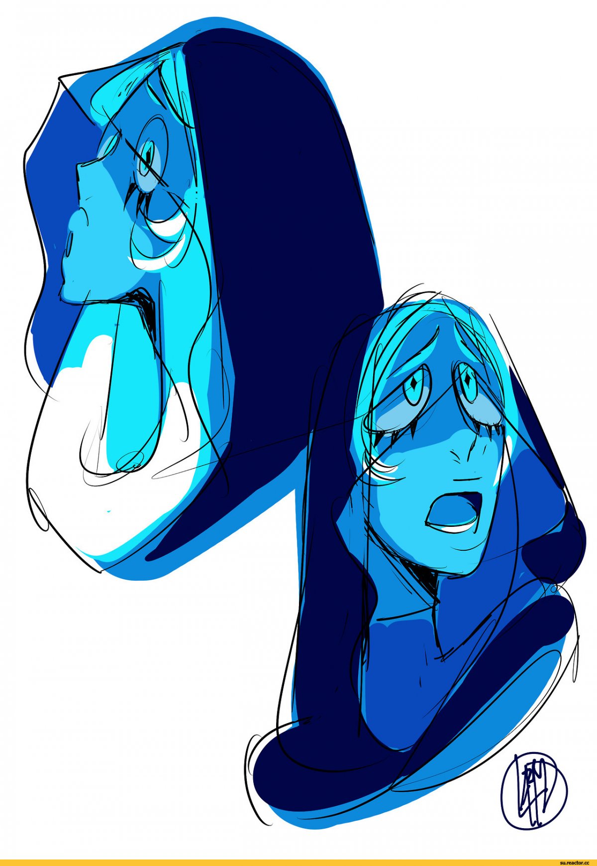 Синий Алмаз Стивен Юниверс