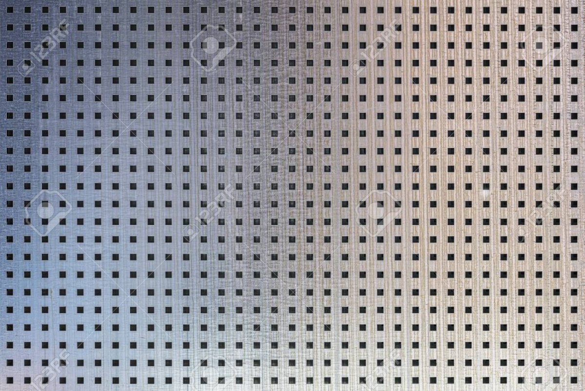 Перфорированный металл текстура