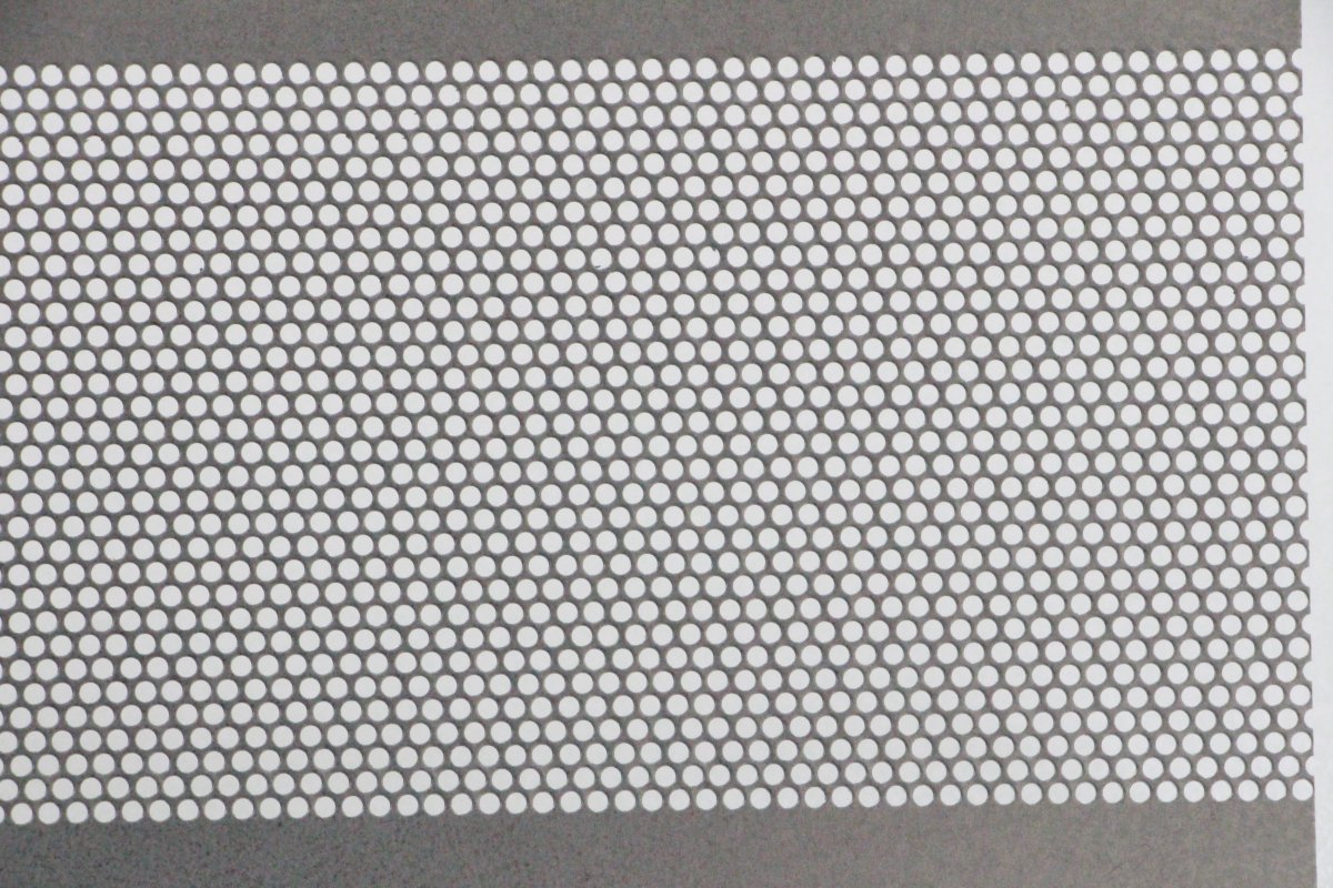 Сетка перфорированная металлическая текстура