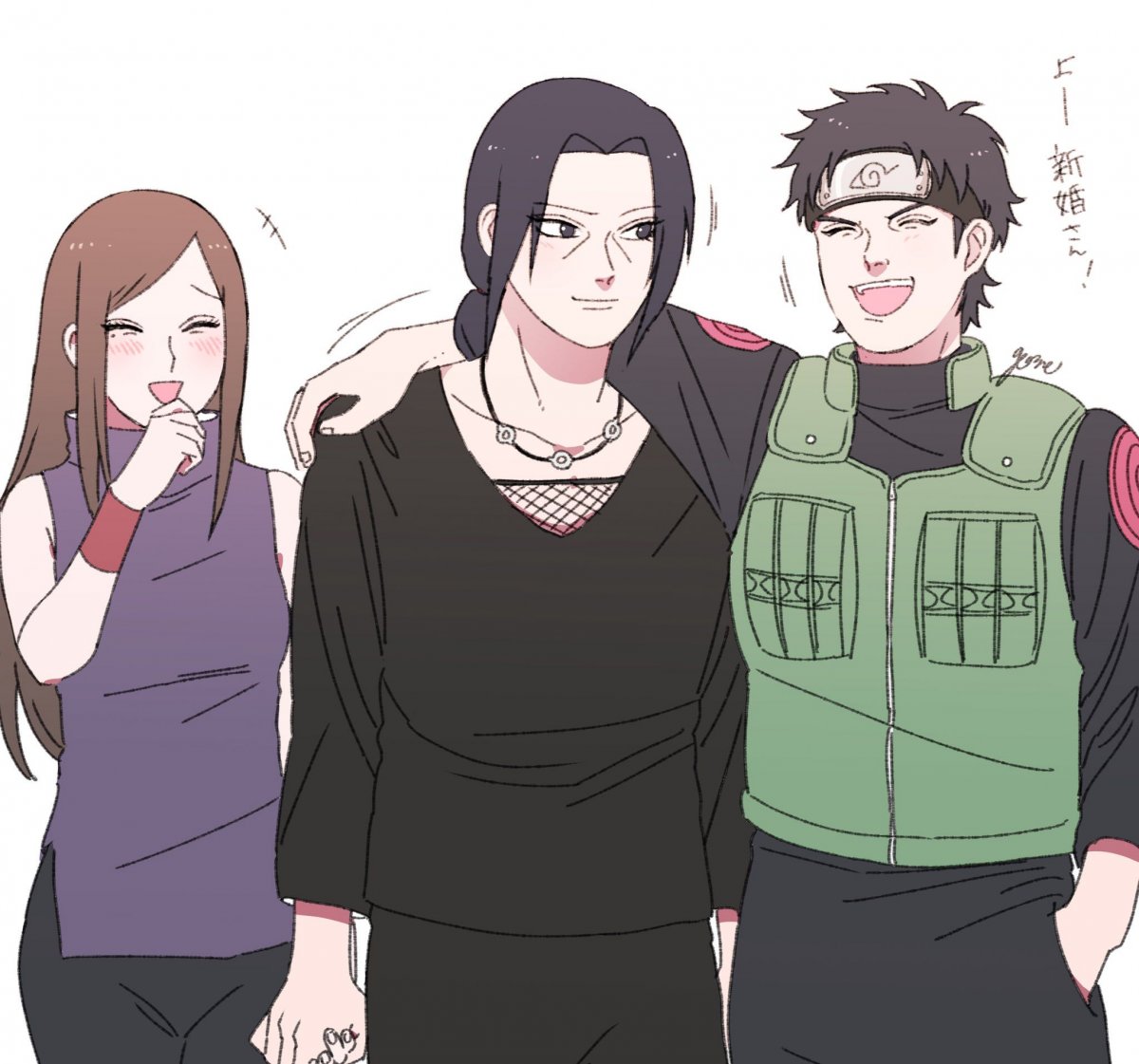 Смерть Изуми Учиха Манга