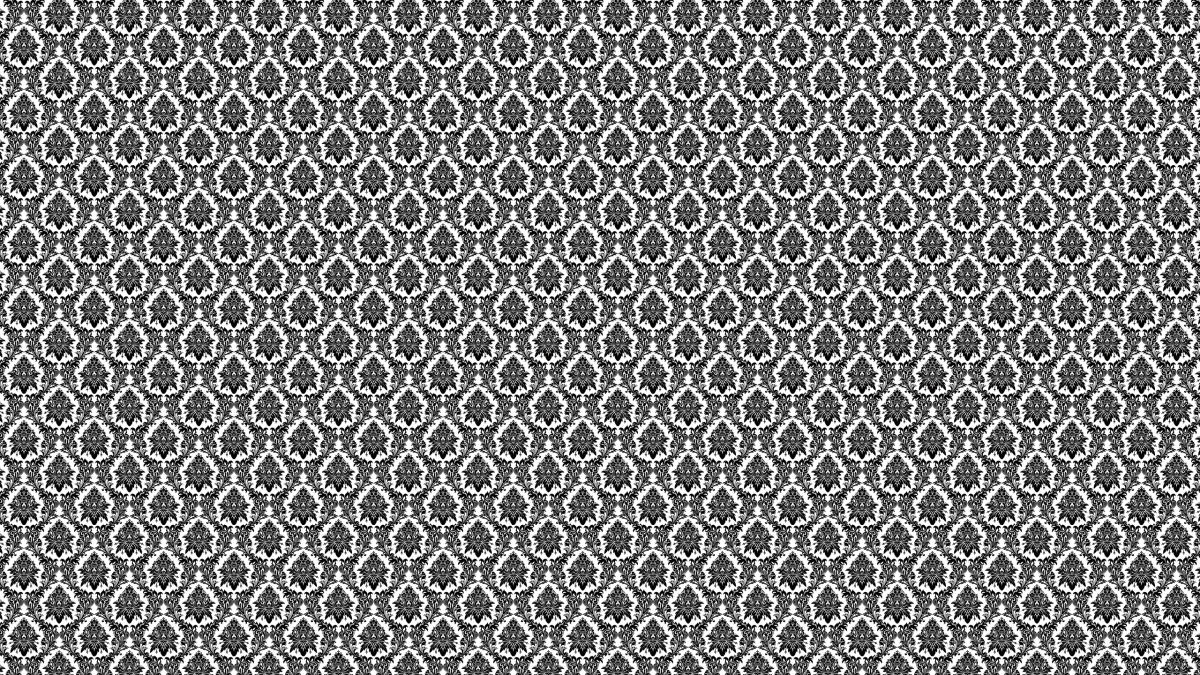 Геометрические узоры на черном фоне