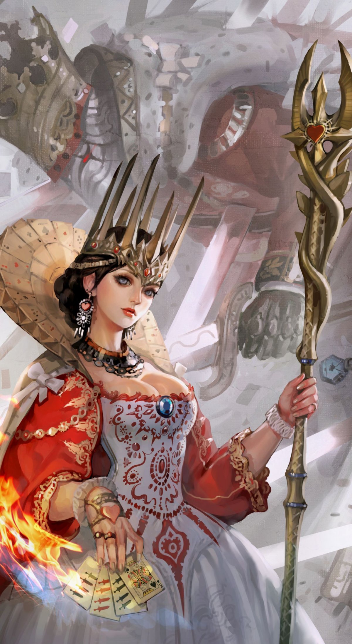 Арты девушек с короной