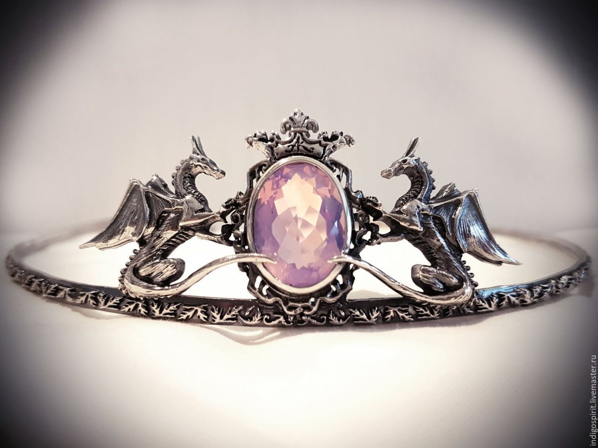 Эльфийская диадема дракон