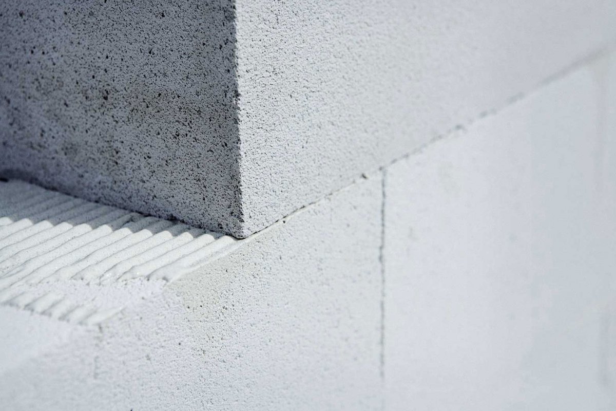 Текстура газобетонных блоков