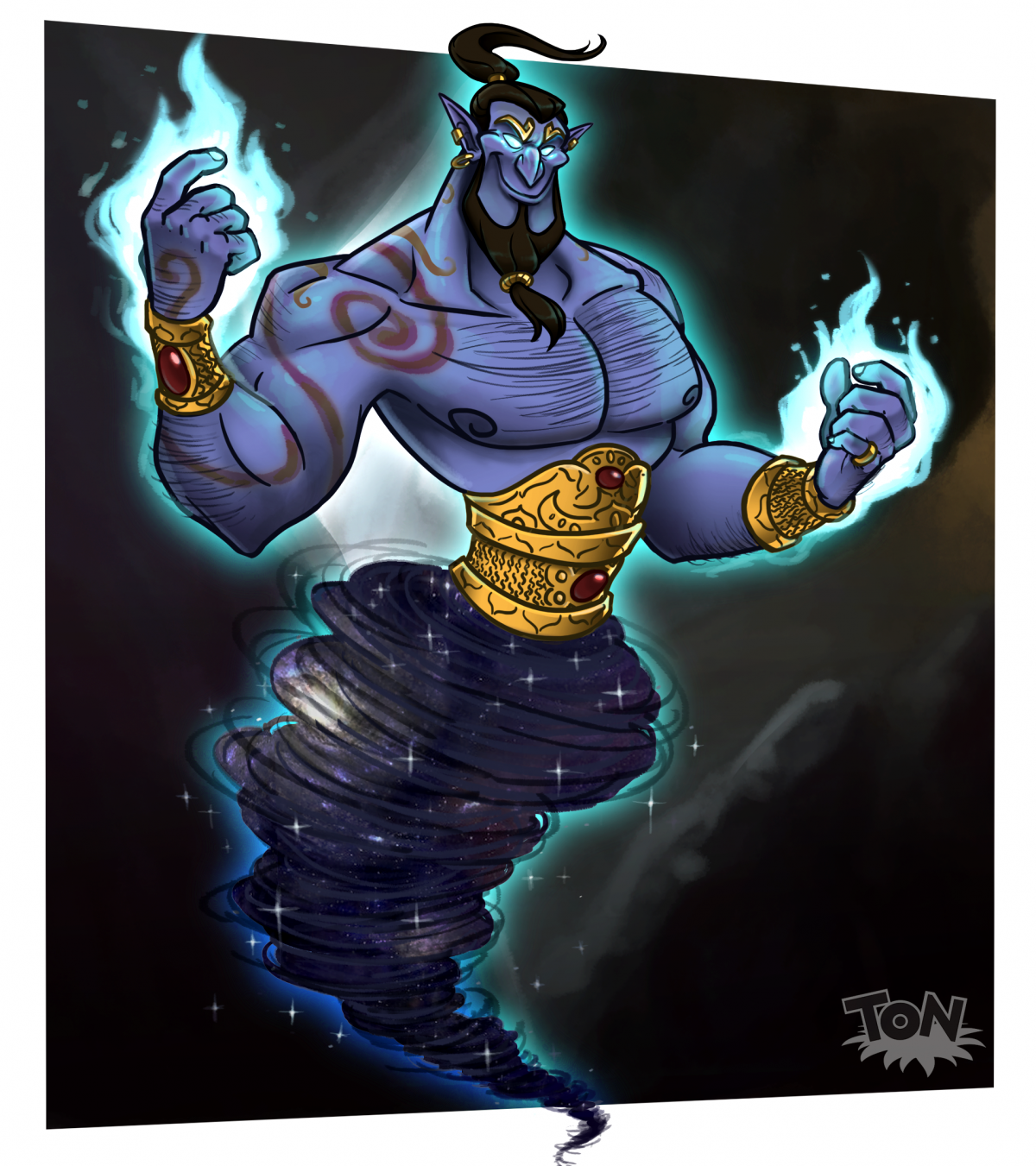 Герои Аладдина Джин