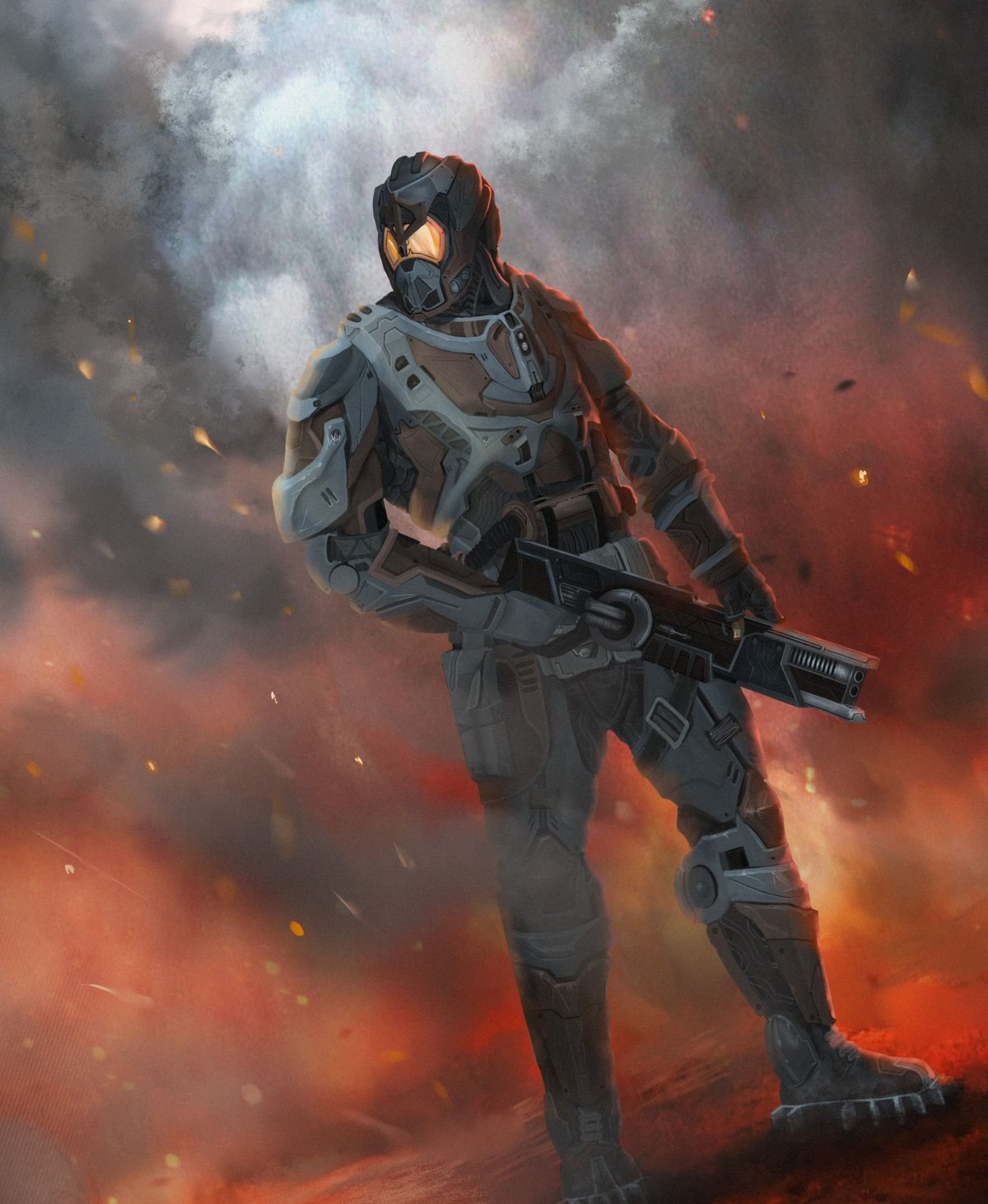 Украинский солдат арт