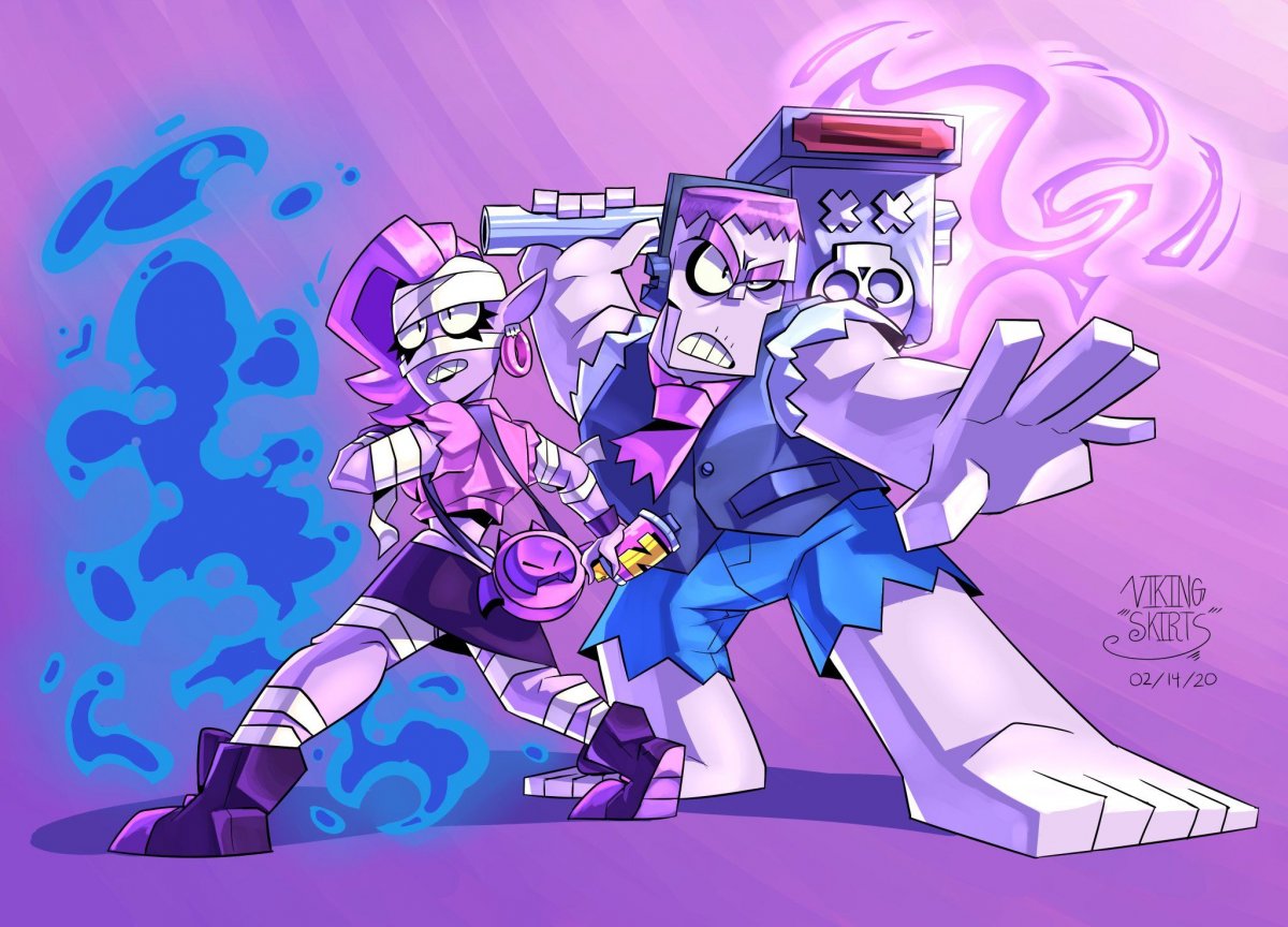 Диджей Фрэнк из Brawl Stars