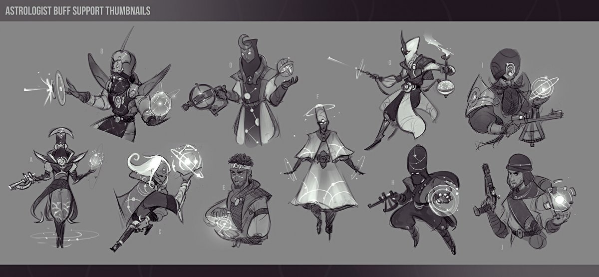 Концепт персонажа для игры