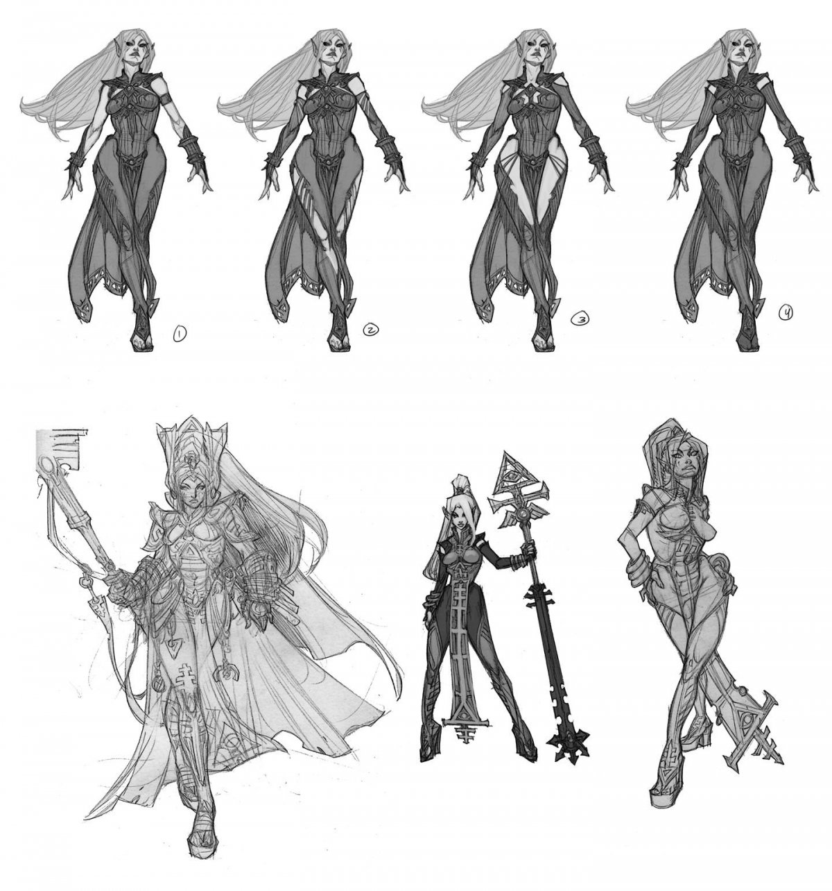 Разработка концепта персонажа