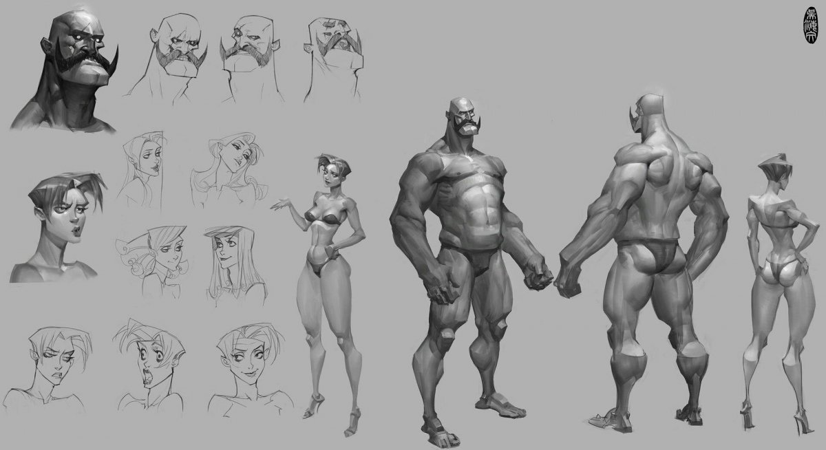 Team Fortress 2 концепт арт