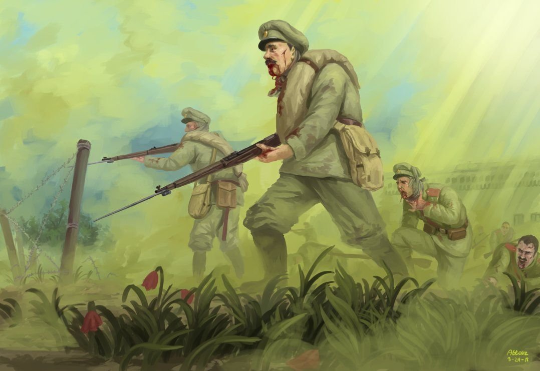 Атака мертвецов Осовец Сабатон