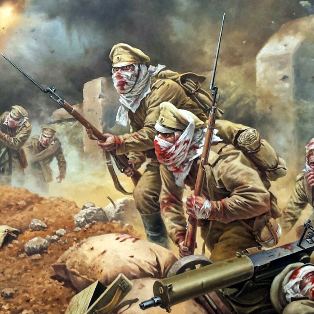 Крепость Осовец атака мертвецов