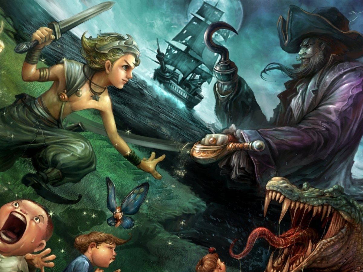 Питер Пэн и пираты