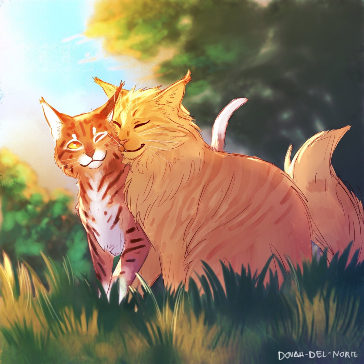 Коты воители львиногрив