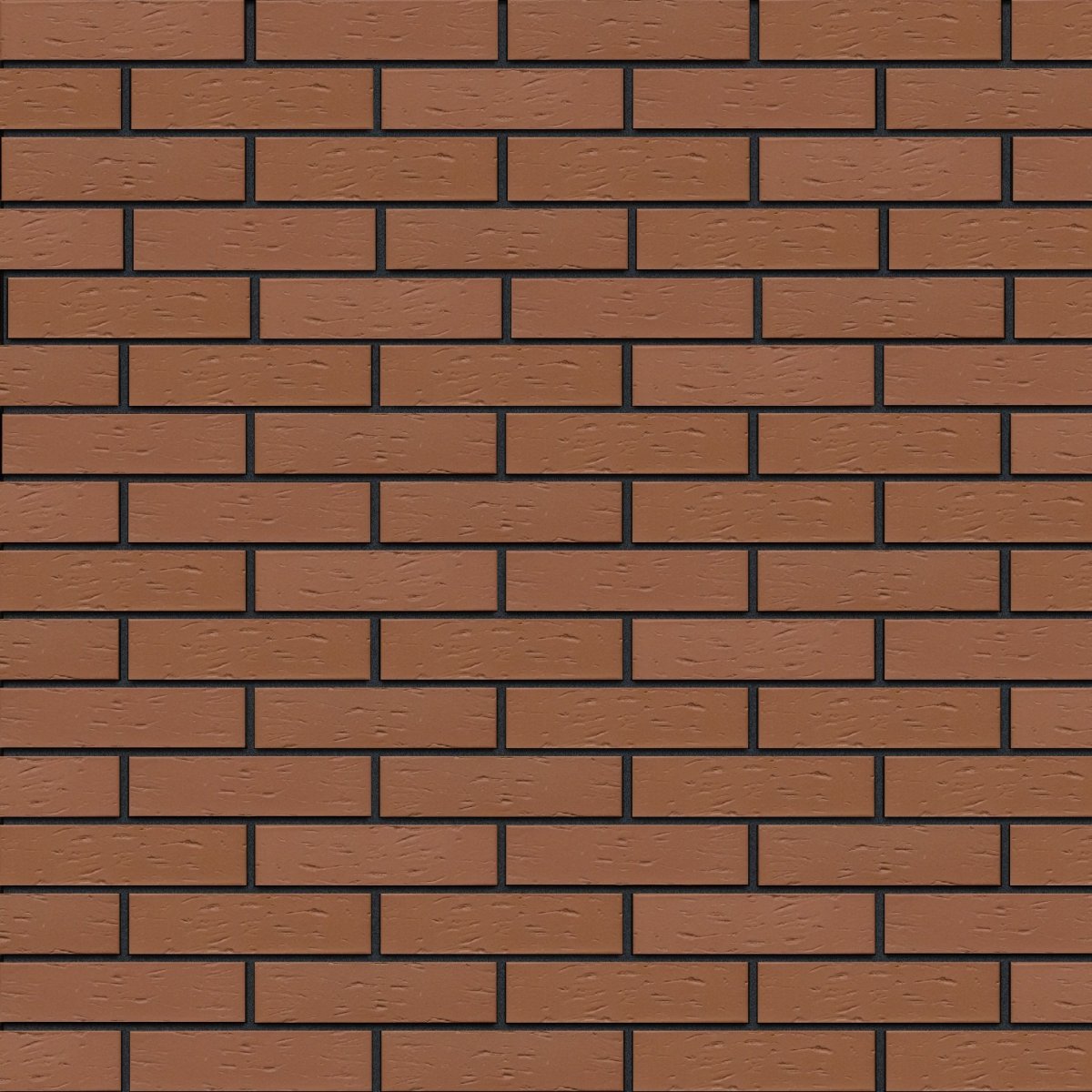 Кирпич ЛСР темно красный гладкий кладка