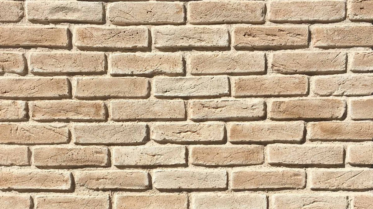 Желтый кирпич фактура