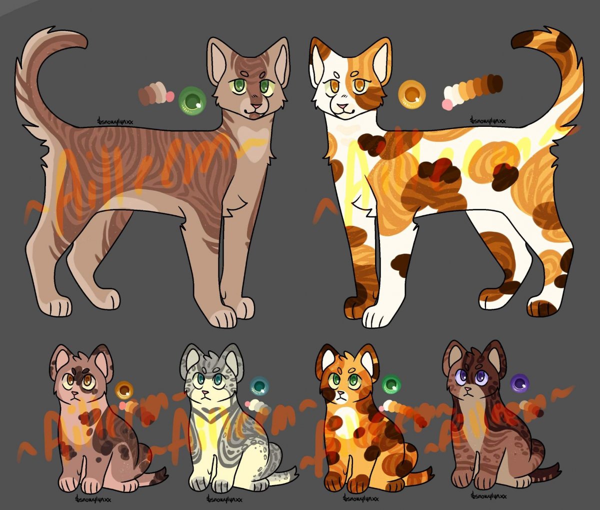 Коты Воители адопт арт