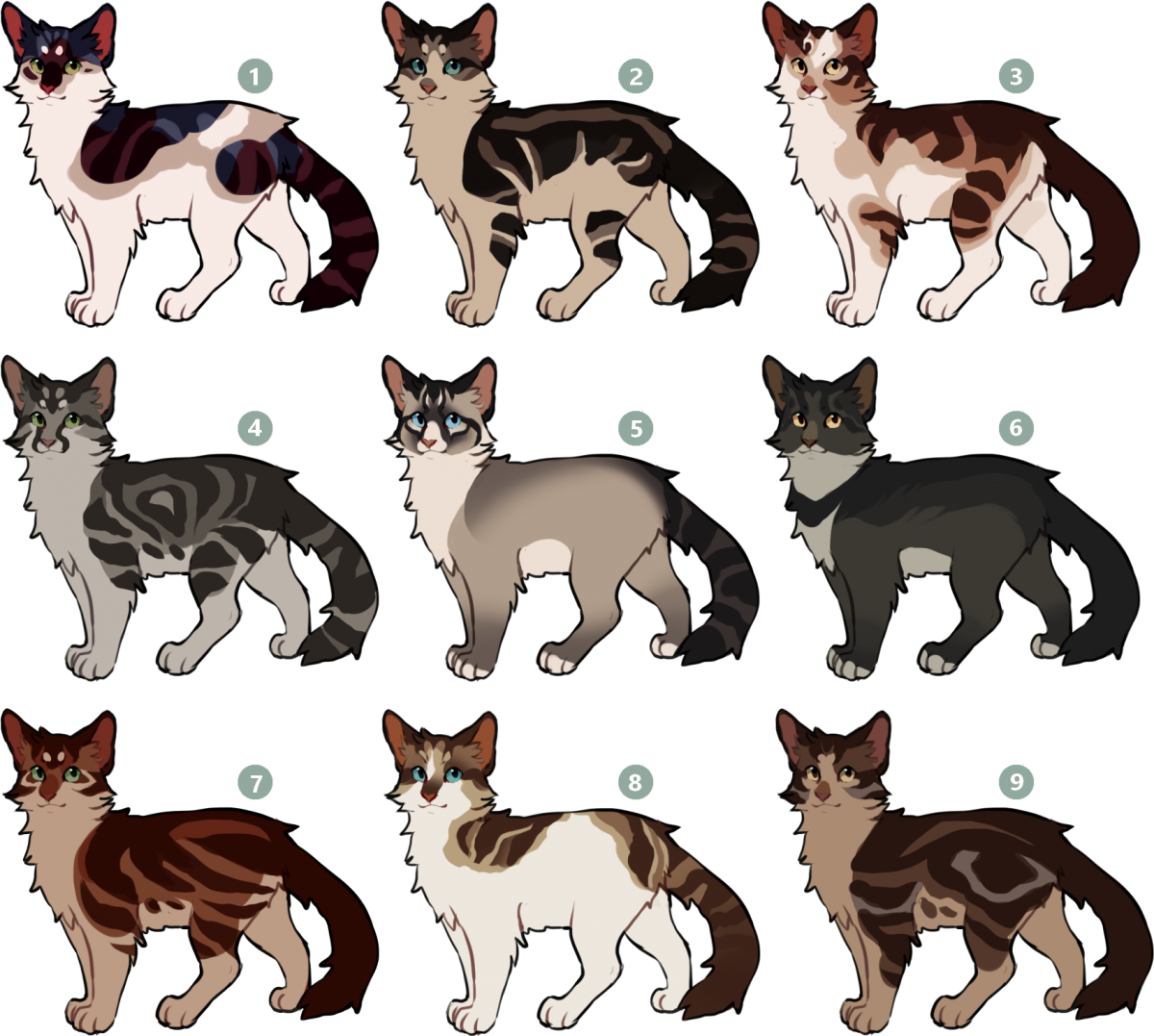 Адопты коты Воители арт