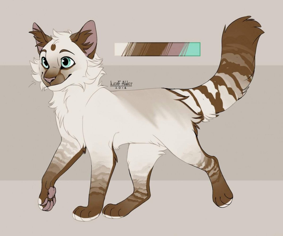 Адопты для персонажей коты Воители