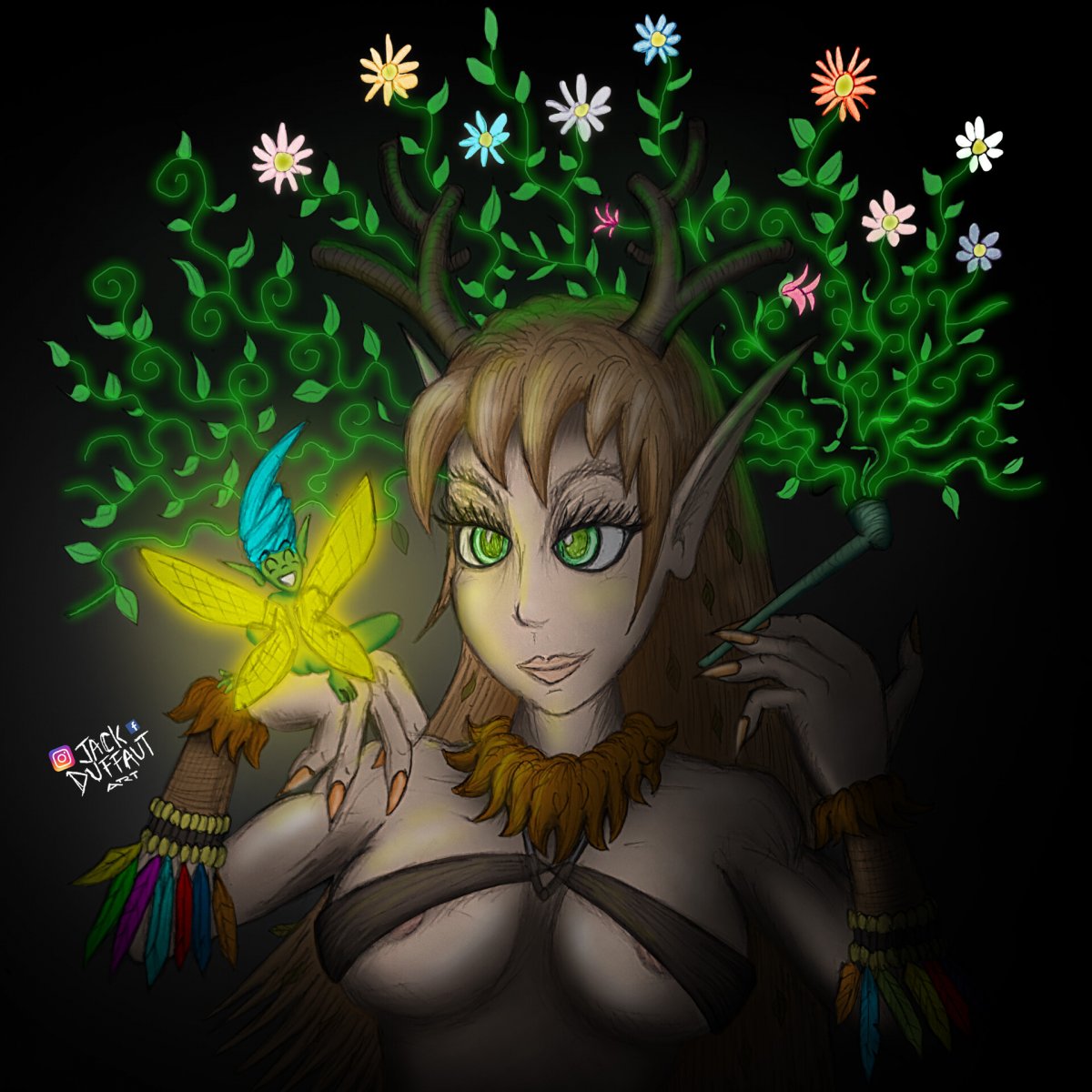 Сорока ЛОЛ Дриада