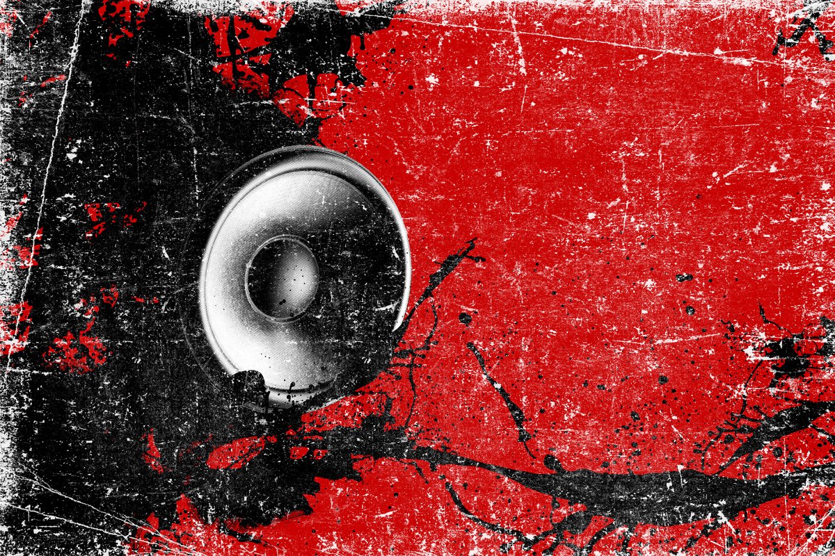 Темный размытый фон