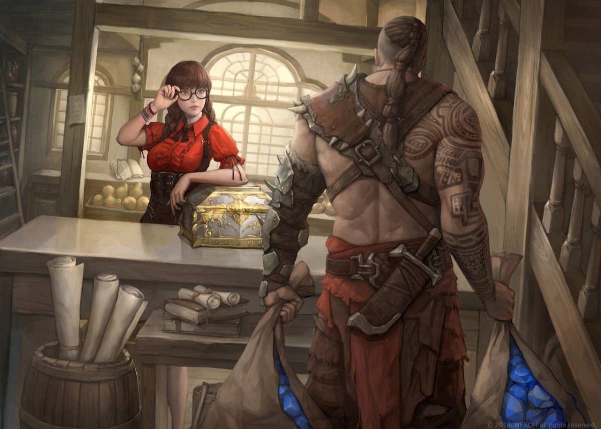 Торговец арт