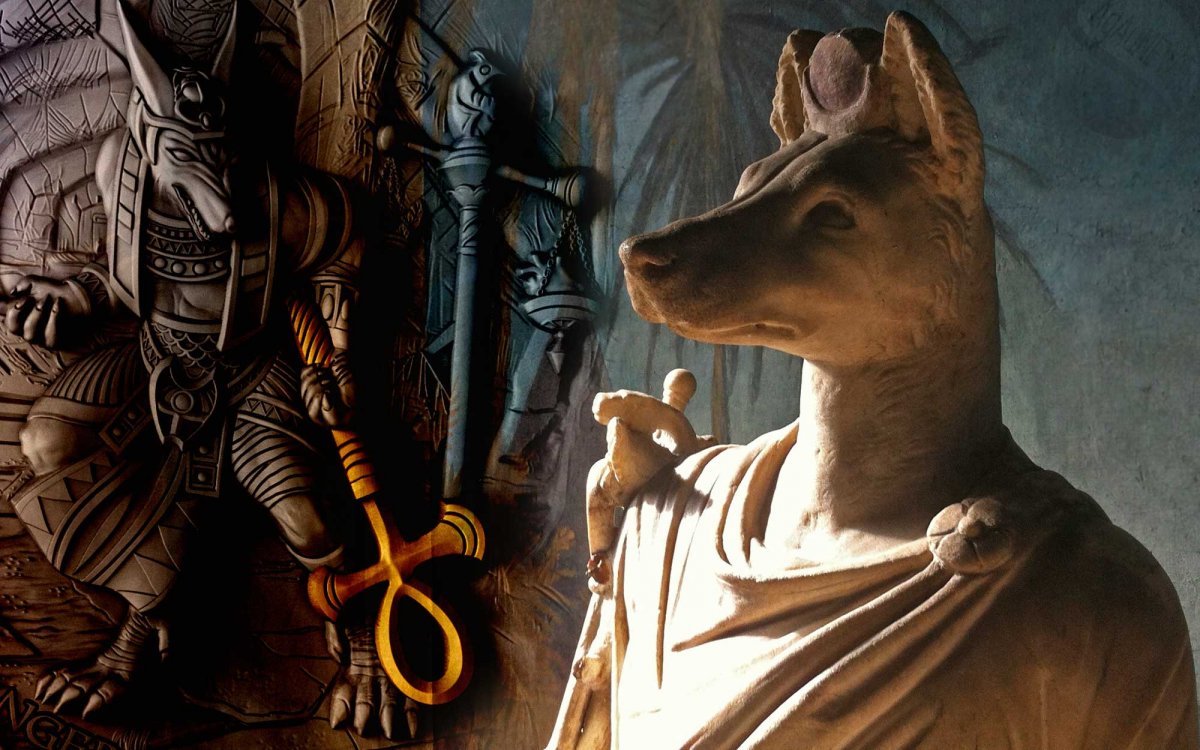 Бог загробного мира в Египте Анубис