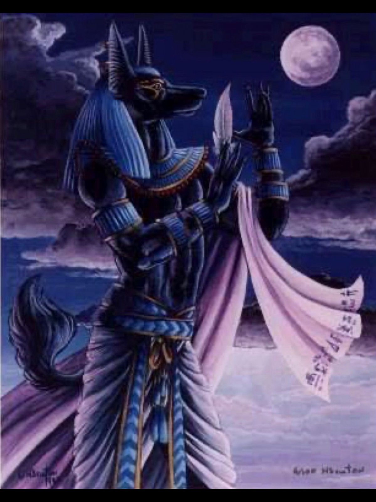 Анубис Бог Египта