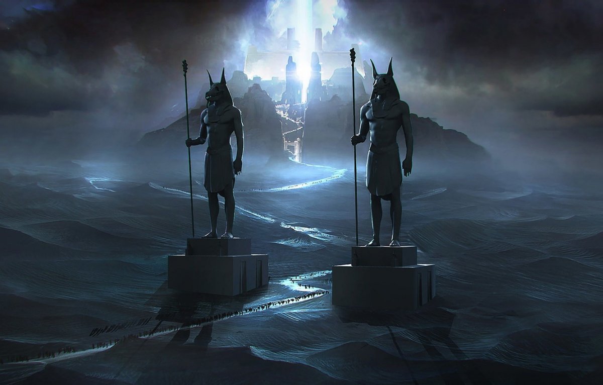 Анубис проводник в загробный мир