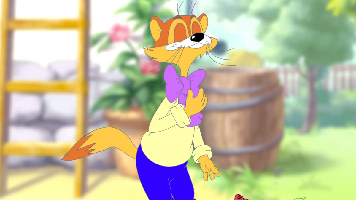 Кот Леопольд Старая рисовка