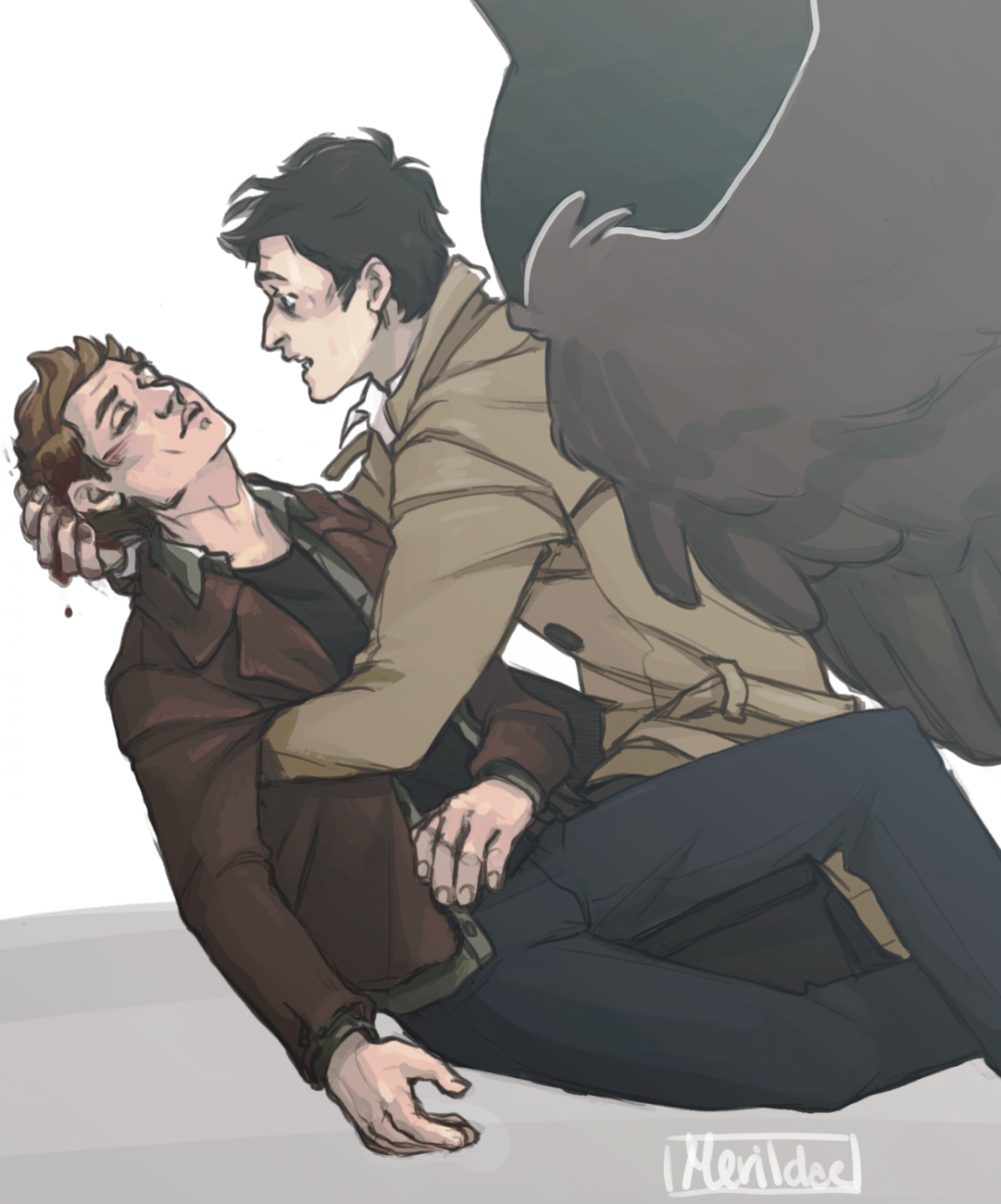 Кастиэль и Дин Дестиэль