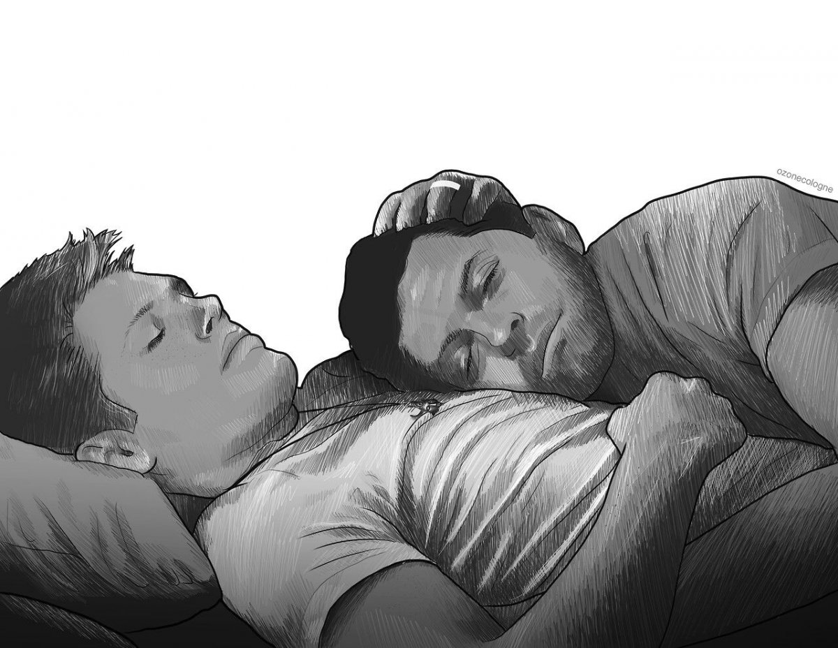 Дин Винчестер и Кастиэль