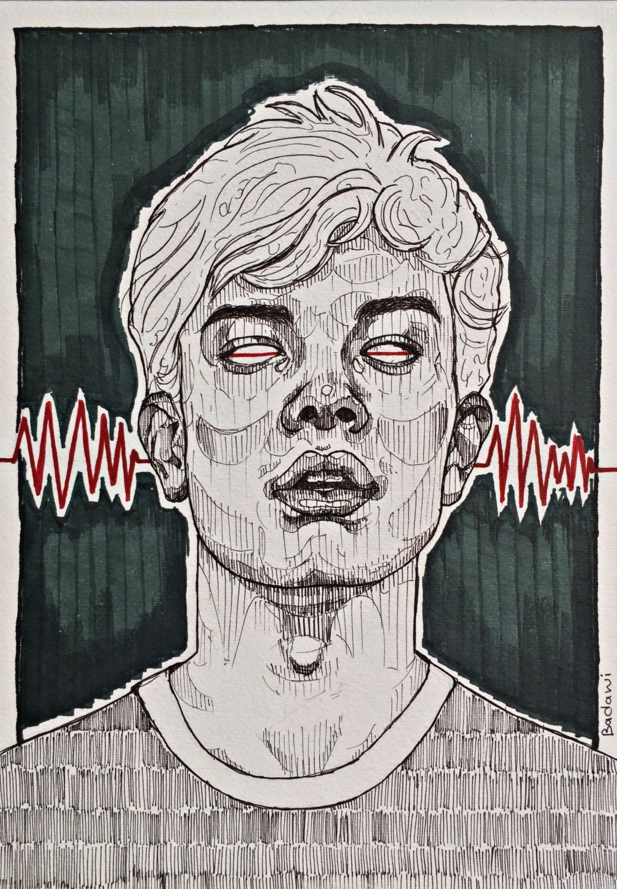 Аниме парень дед инсайд