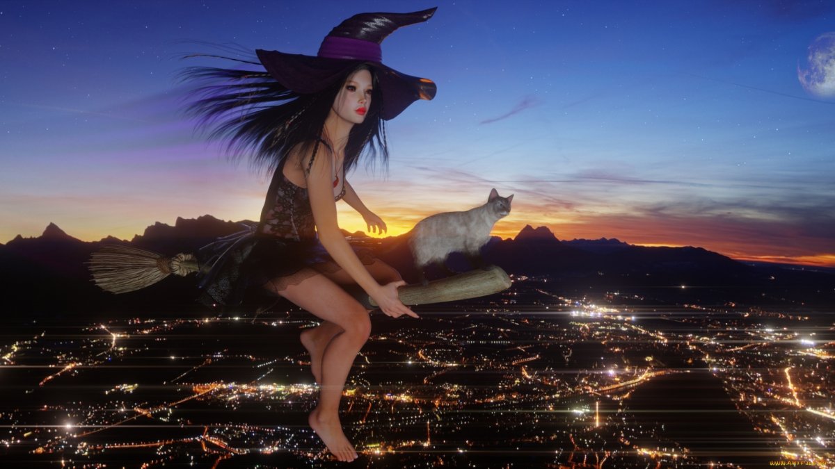 Полет ведьмы